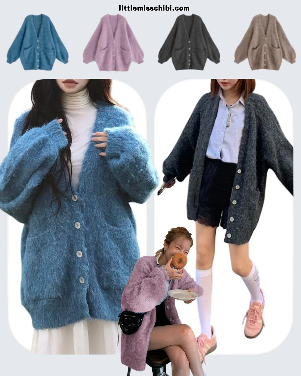 羊毛混紡針織衫