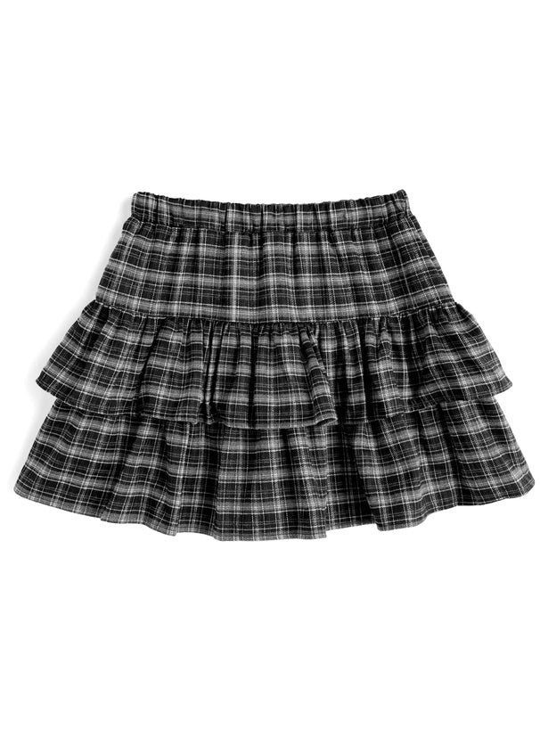 經典格仔蛋糕裙