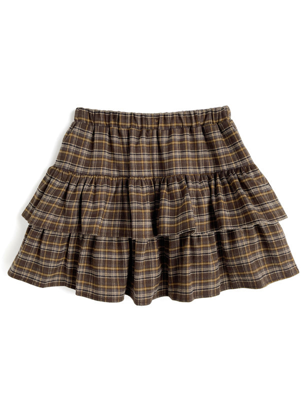 經典格仔蛋糕裙