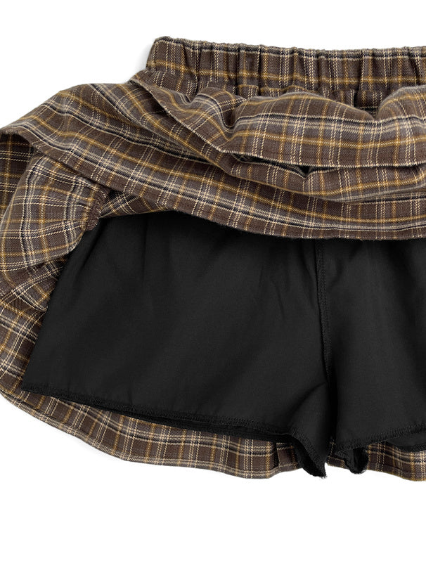 經典格仔蛋糕裙