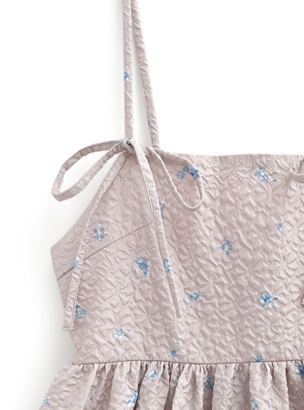 春日碎花小短裙