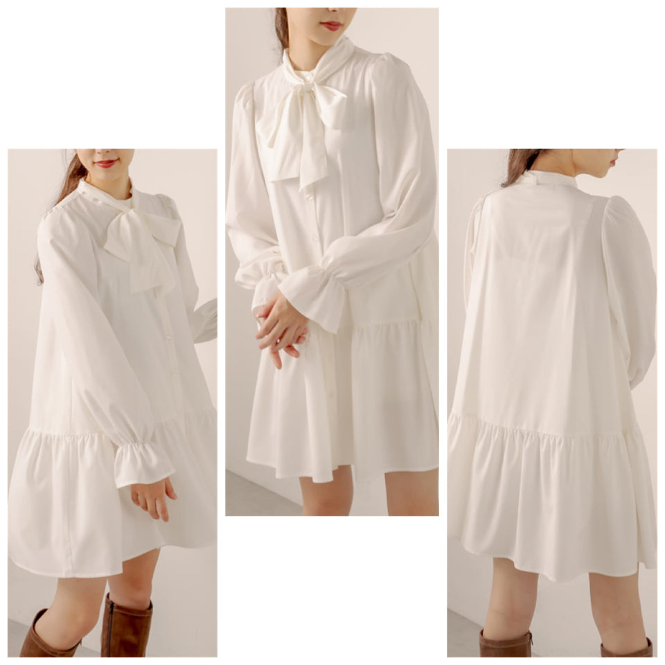 百變蝴蝶結蛋糕裙