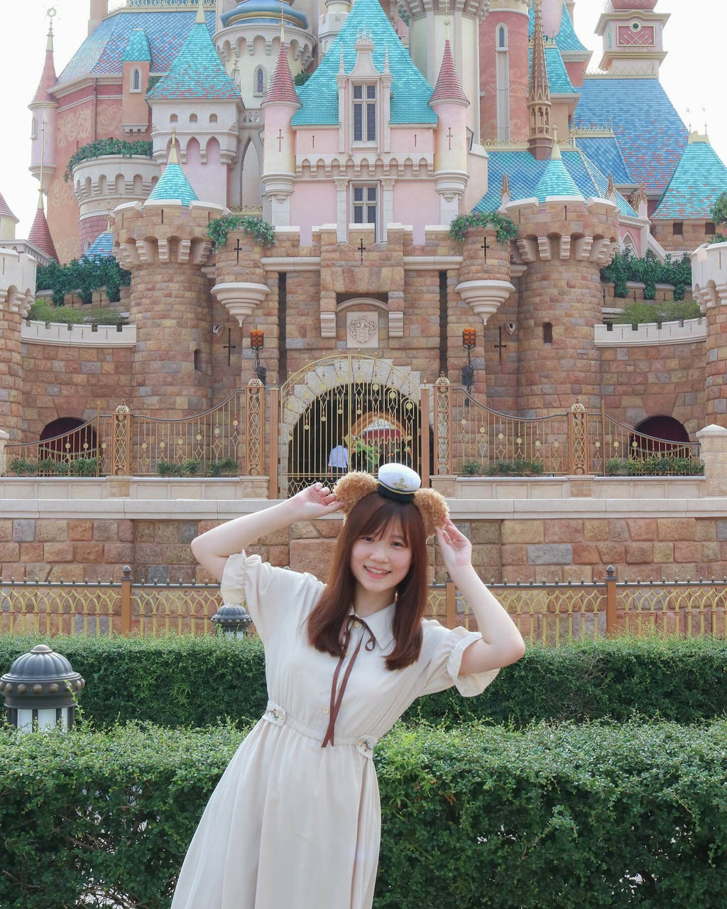 腰帶刺繡公主裙