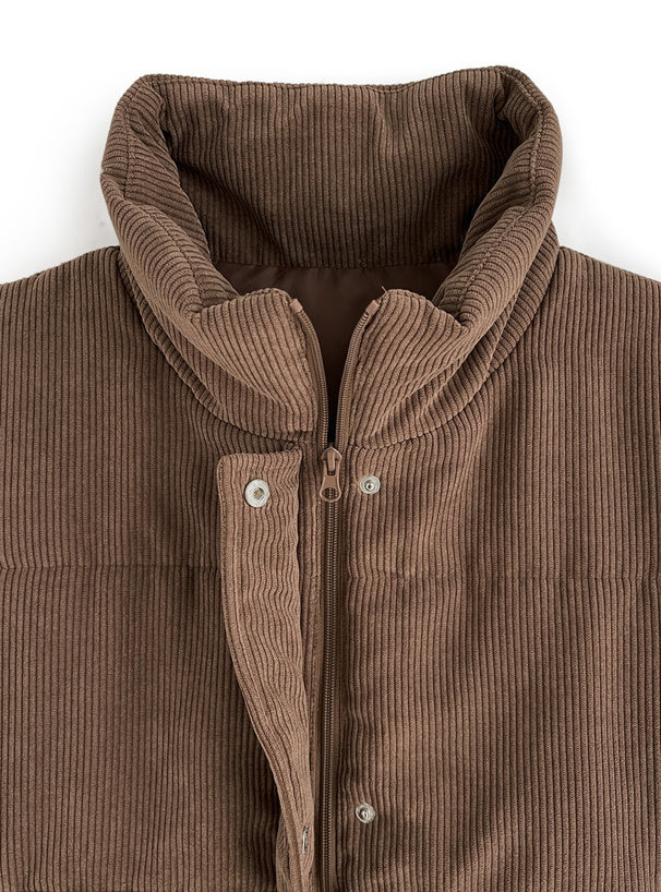 三色入｜燈芯絨棉背心