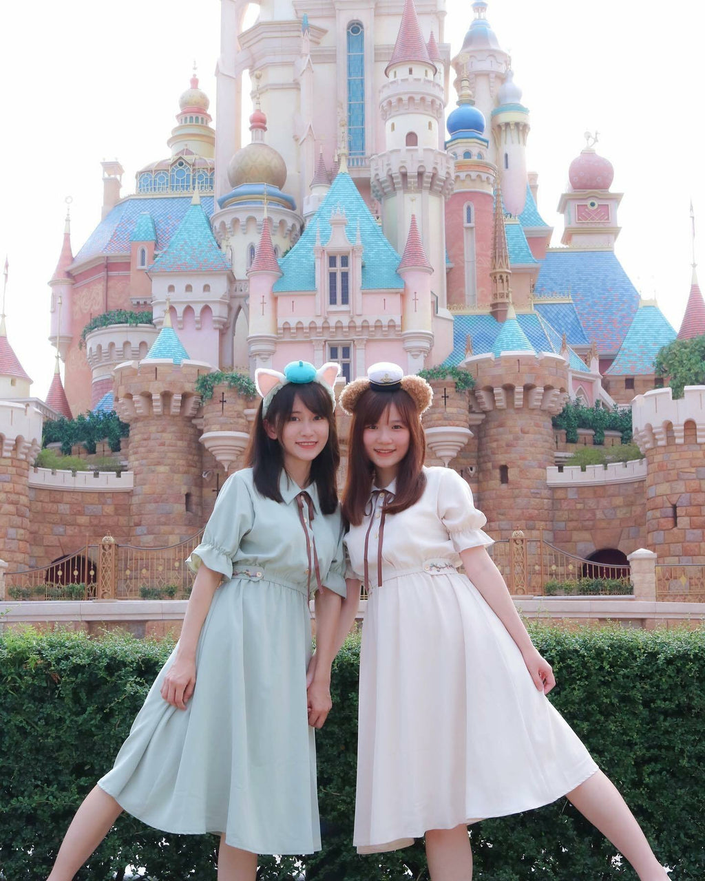 腰帶刺繡公主裙