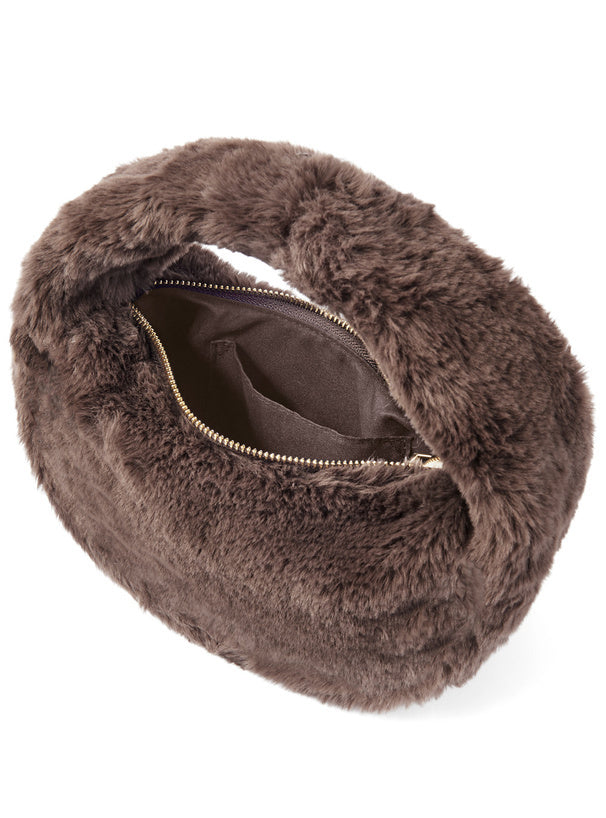 毛毛圓形迷你袋