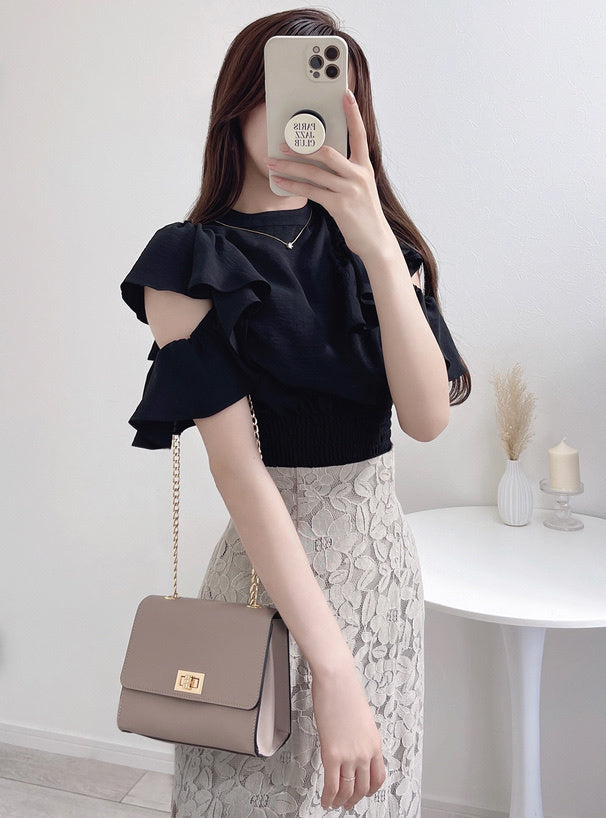 鏈條方形單肩包