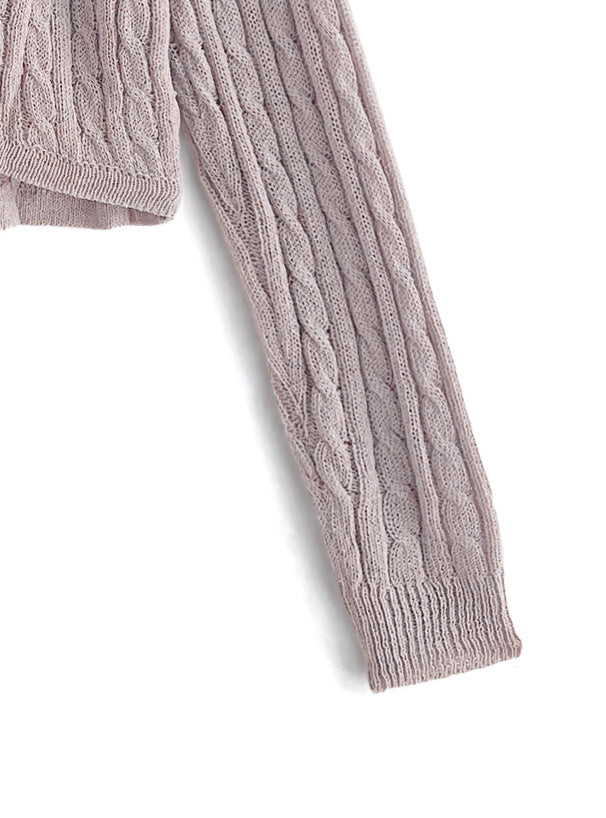 三色入｜吊帶背心 x 鏤空紋針織衫