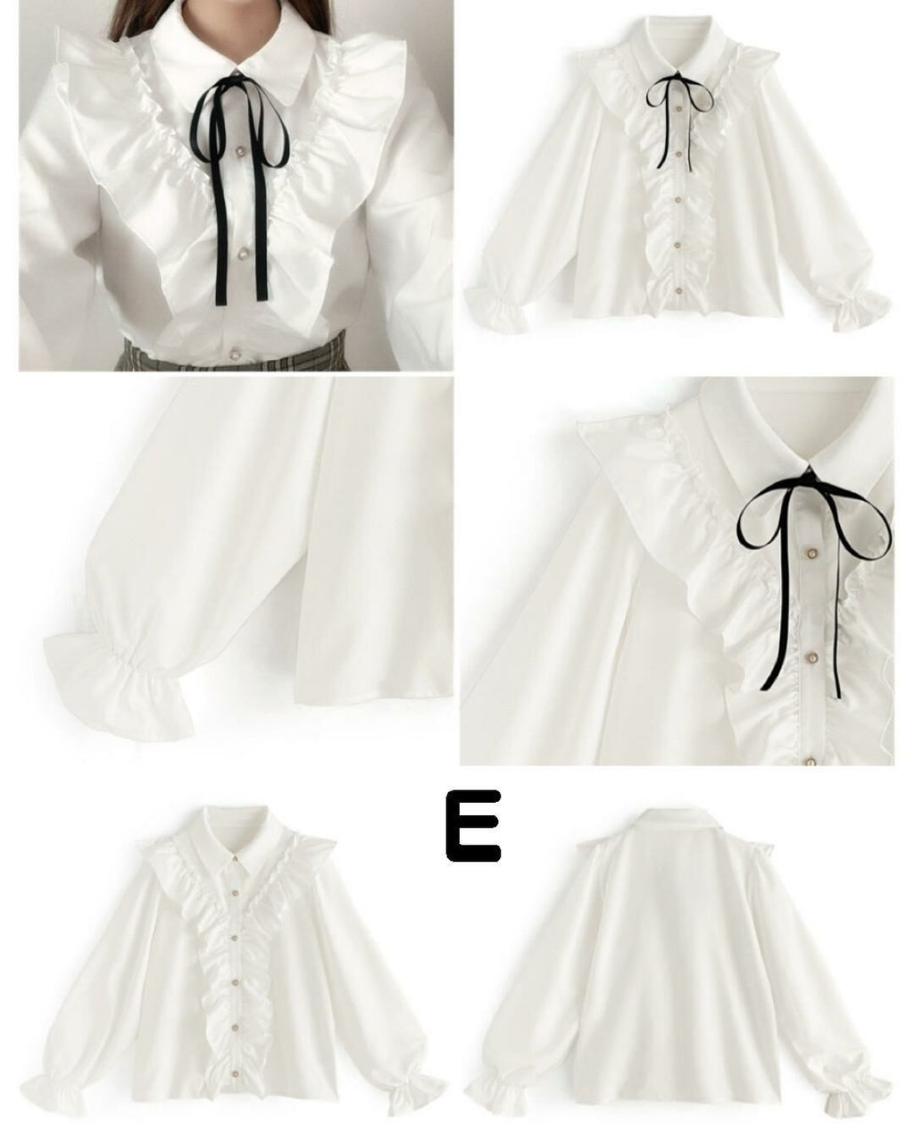 超可愛蝴蝶結襯衫系列