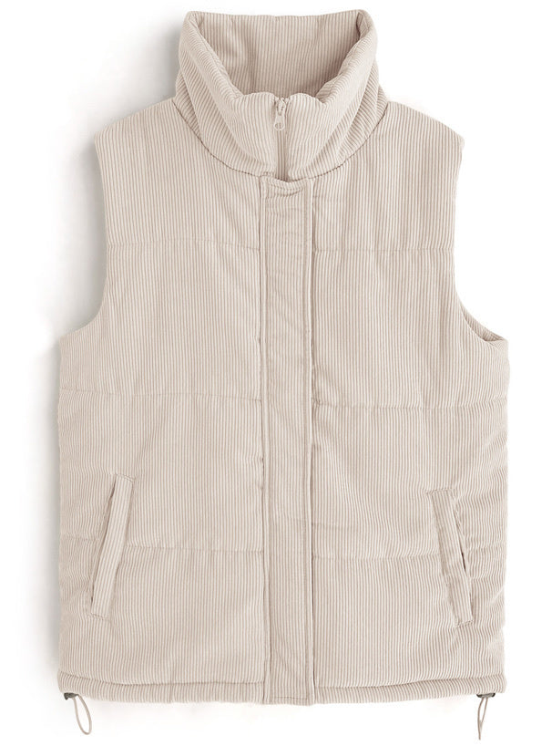 三色入｜燈芯絨棉背心