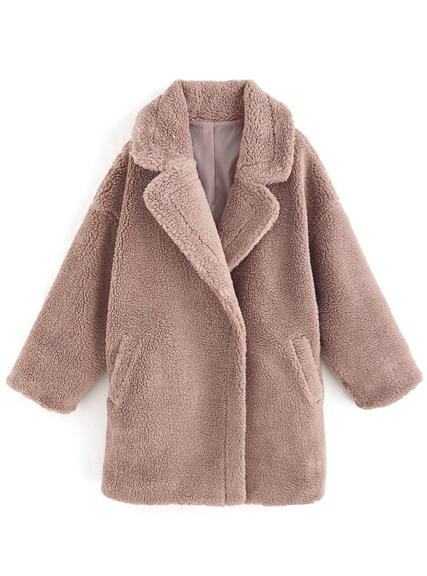 三色入｜棉棉長大衣