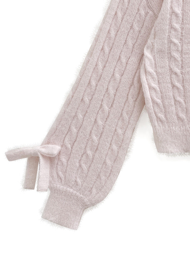 五色入｜蝴蝶結手袖上衣