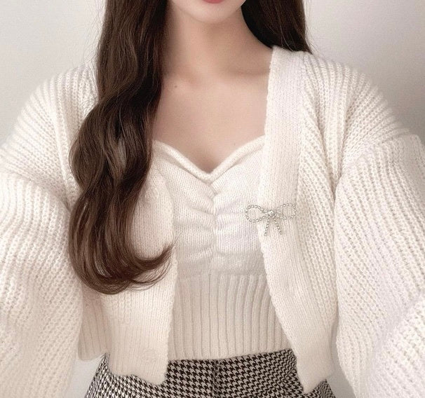 四色入｜蝴蝶結胸針套裝