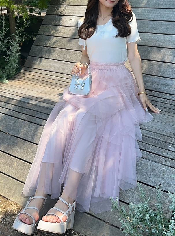 三色入|雙蝴蝶結一字肩上衣