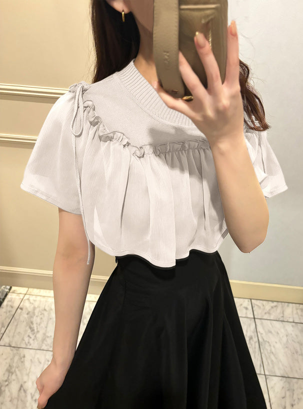 2way開肩領針織衫