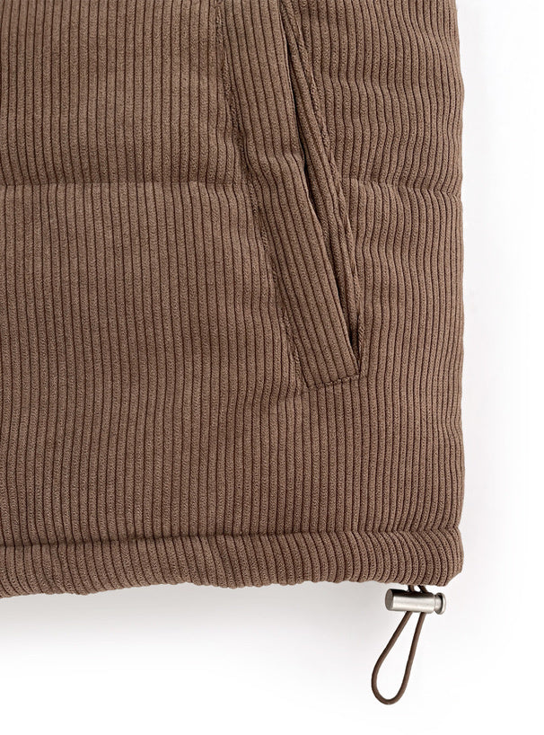 三色入｜燈芯絨棉背心