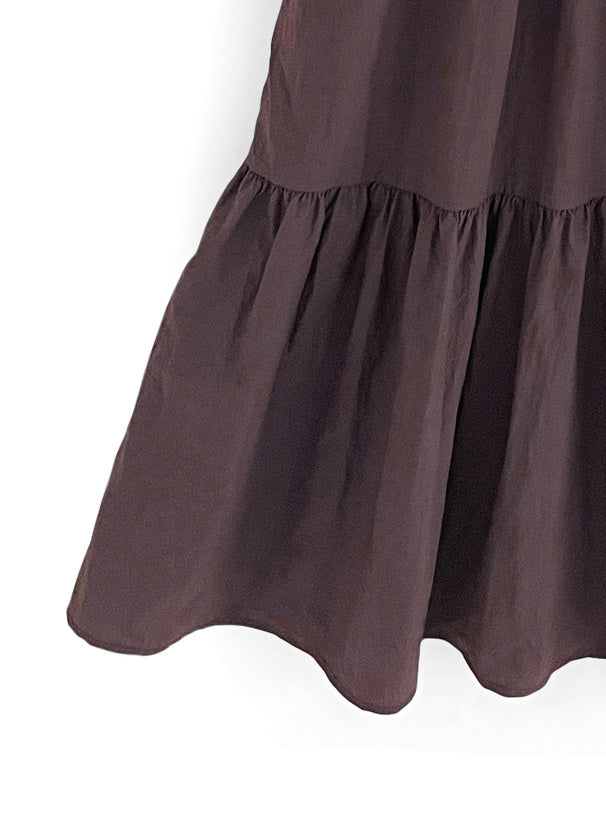 分層吊帶連身裙