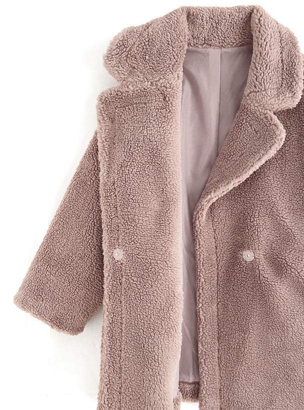 三色入｜棉棉長大衣