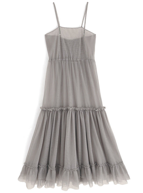 薄紗層疊兩件套裝