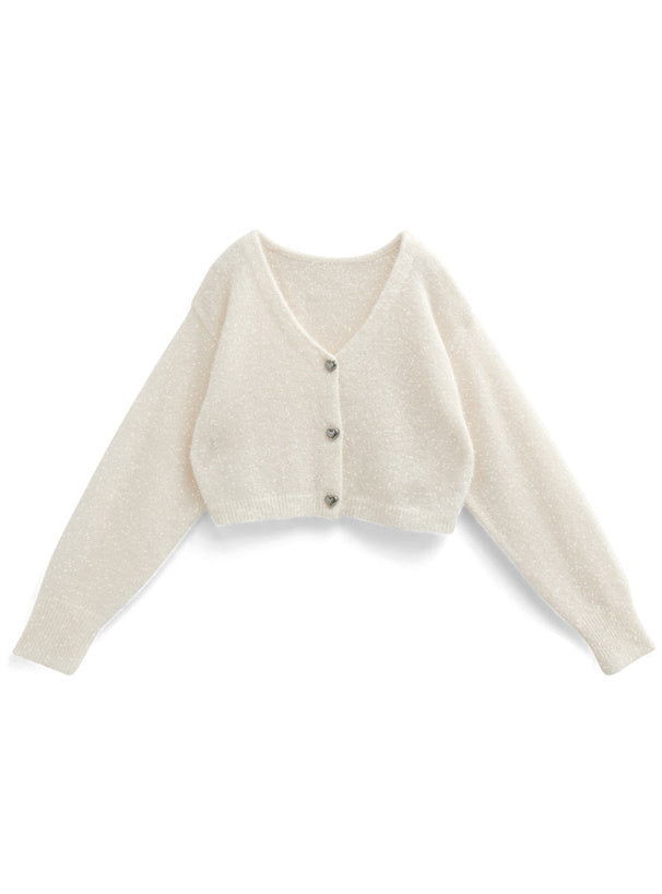 四色入｜心心鈕扣外套