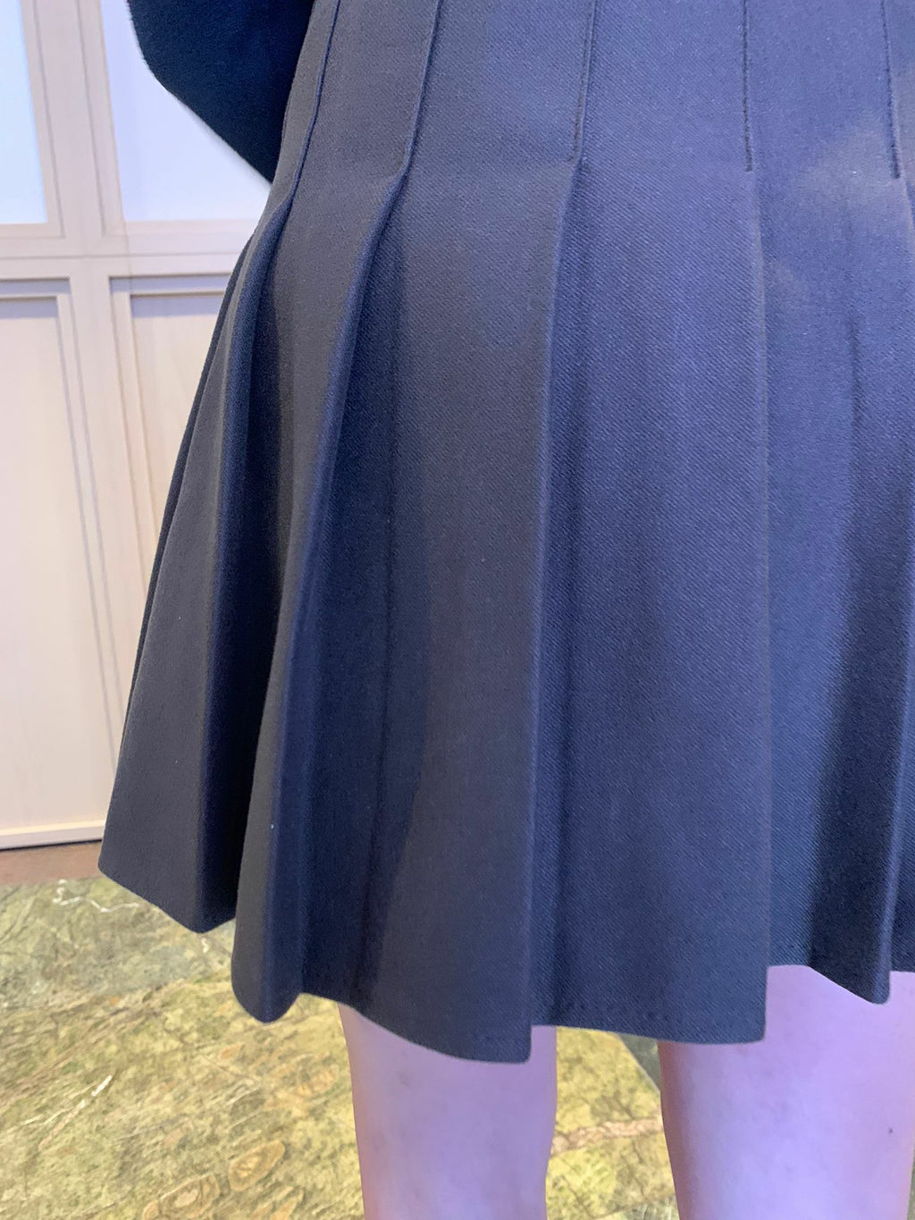 秋冬版高腰百摺裙