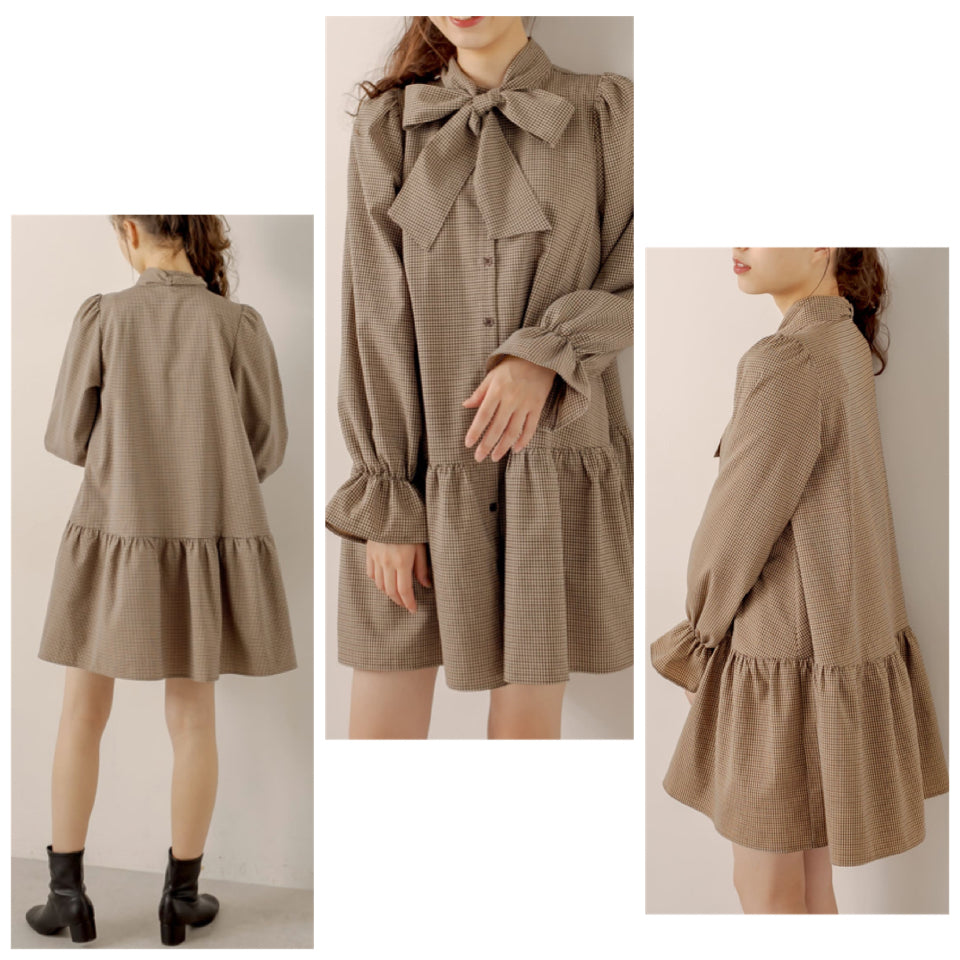 百變蝴蝶結蛋糕裙