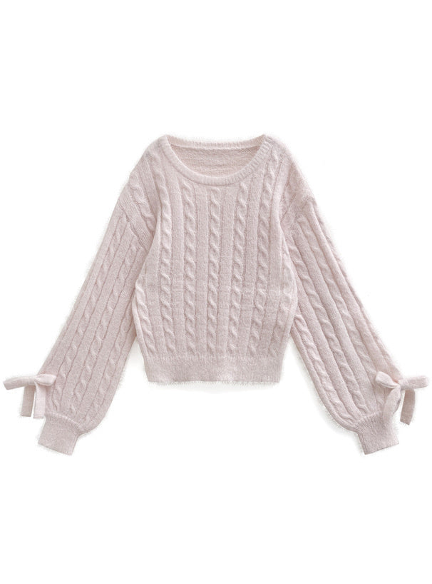 五色入｜蝴蝶結手袖上衣