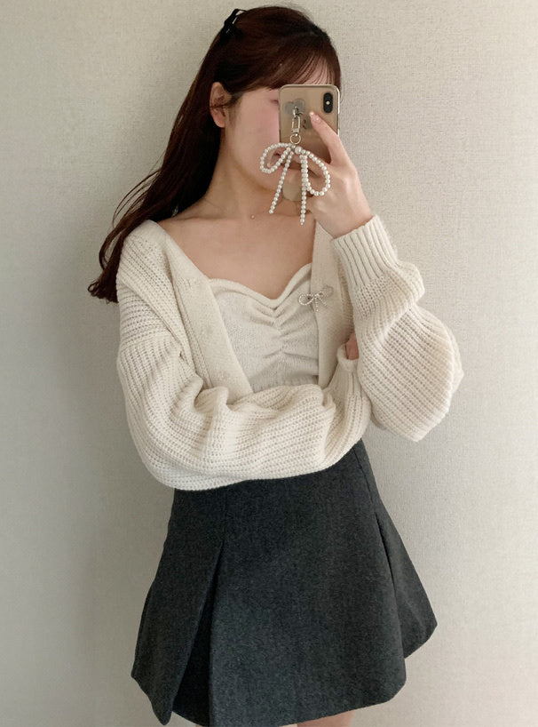 四色入｜蝴蝶結胸針套裝