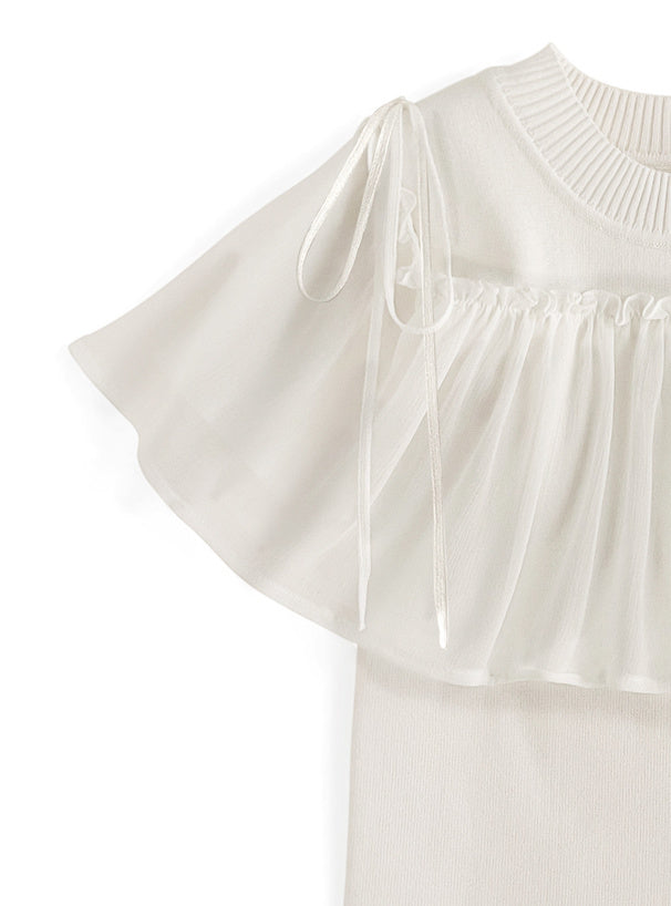 2way開肩領針織衫