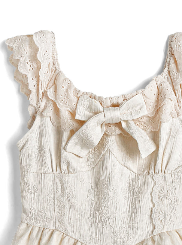 lace荷葉邊蛋糕裙