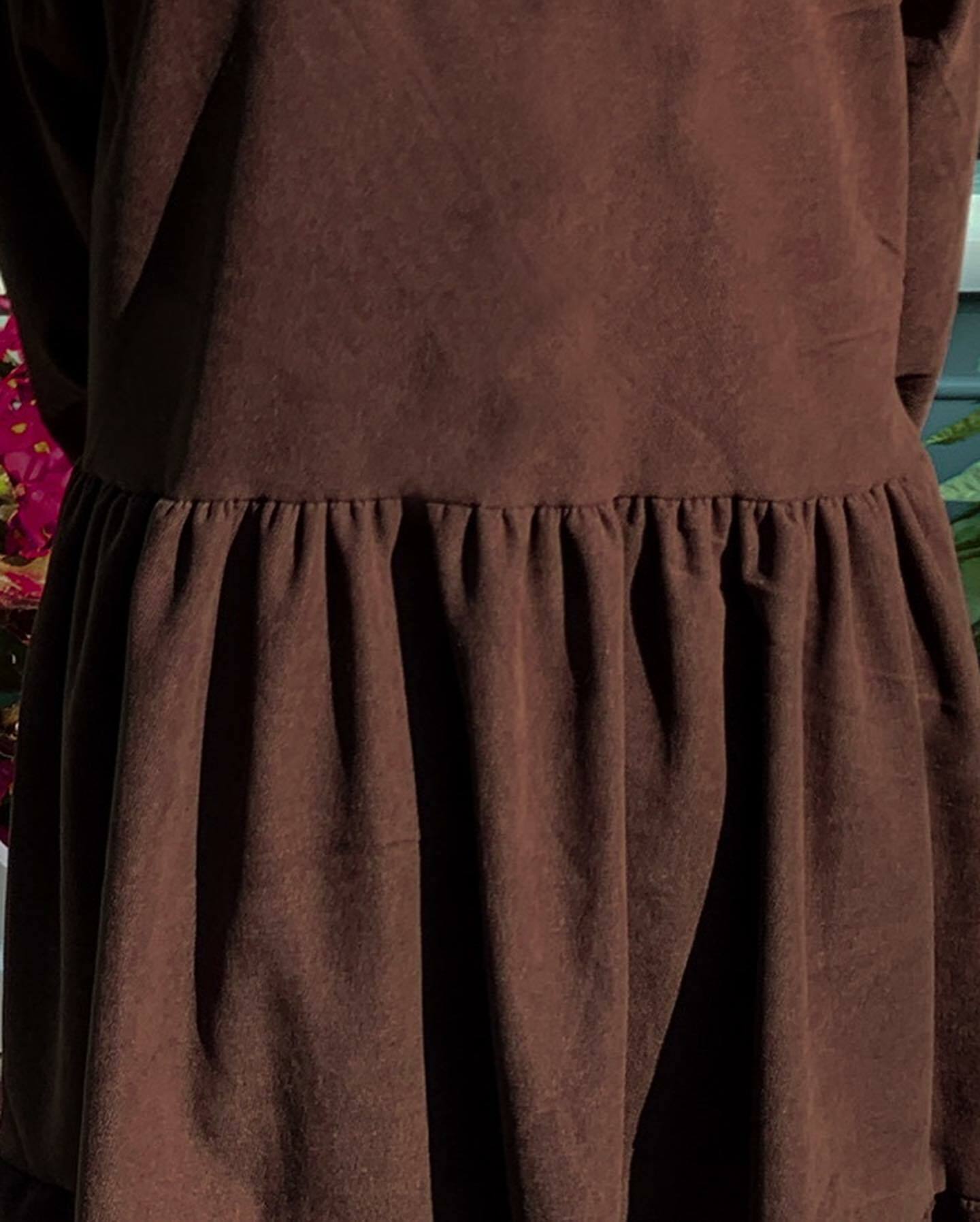 娃娃領蛋糕長裙