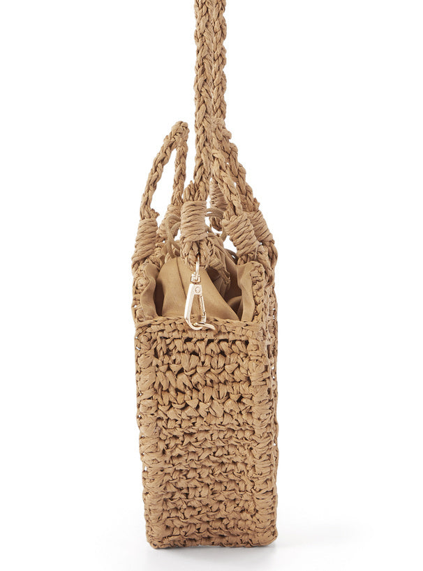 兩色入|心心竹編袋