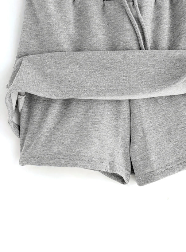 四色入｜連帽衫×迷你裙運動套裝