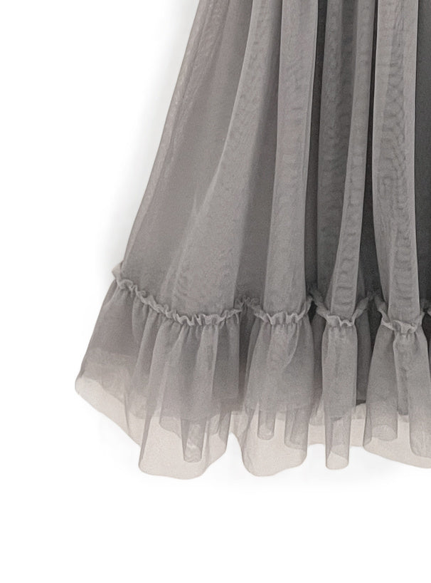 薄紗層疊兩件套裝