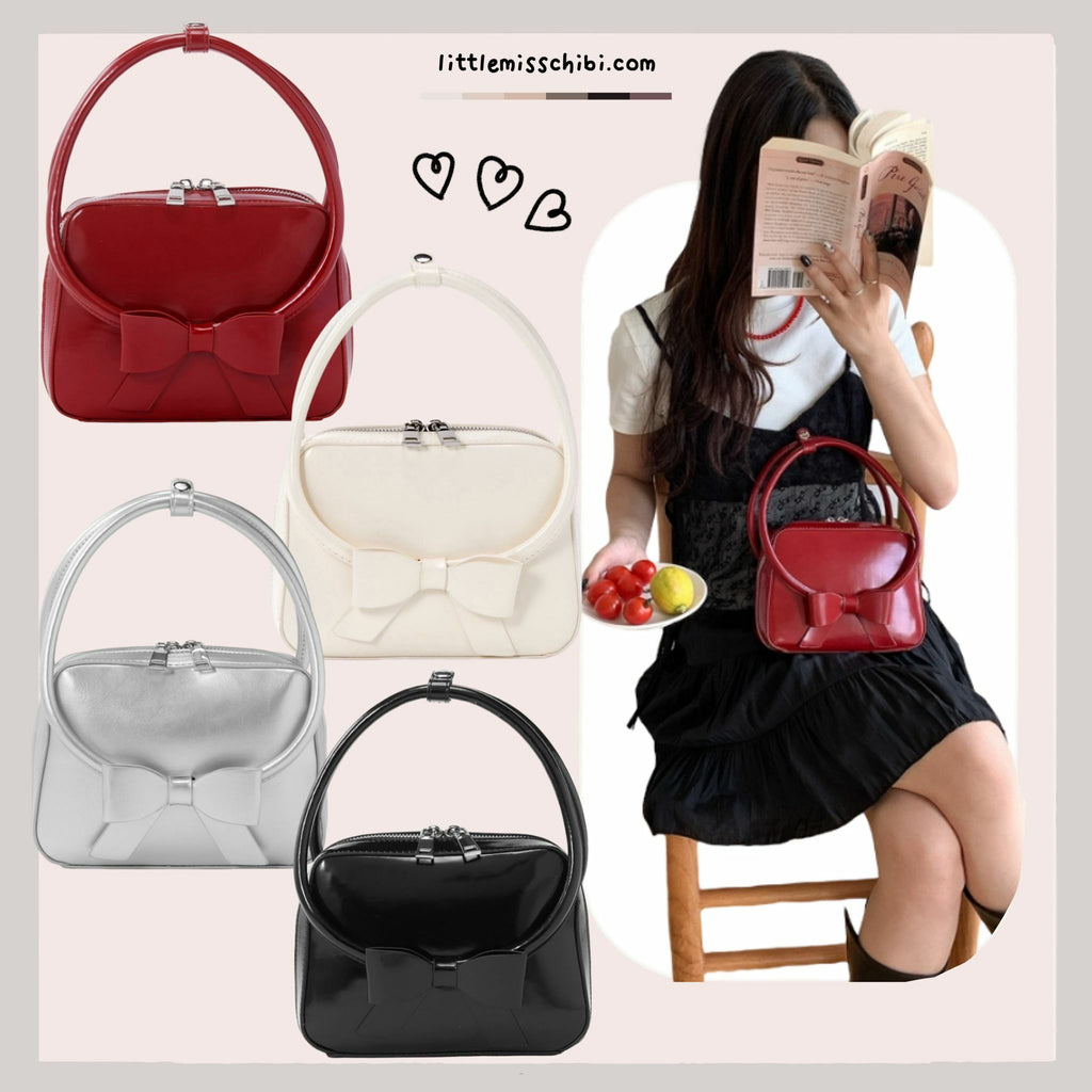 緞帶方形迷你包