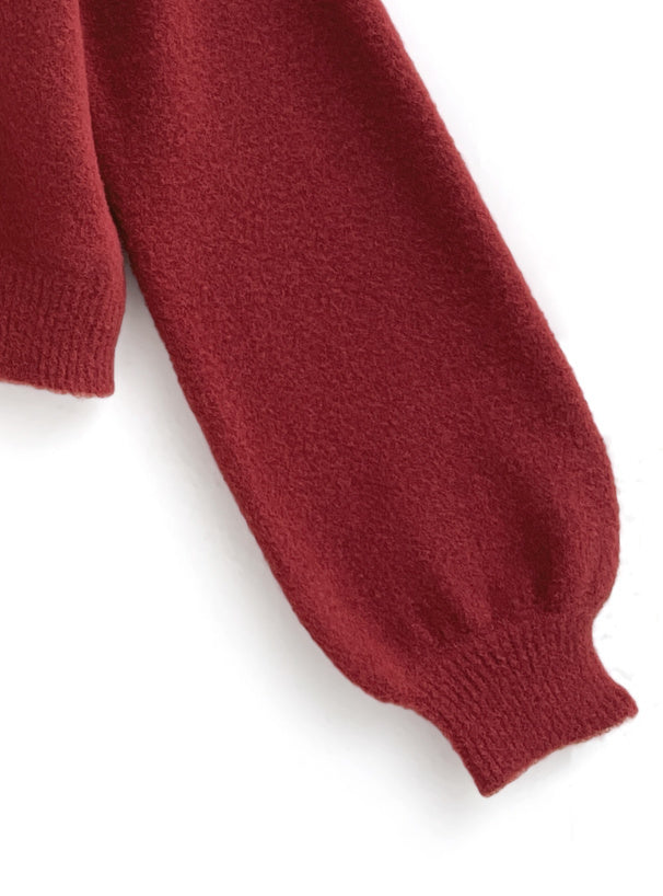 兩色入 | 熊熊絲帶針織上衣