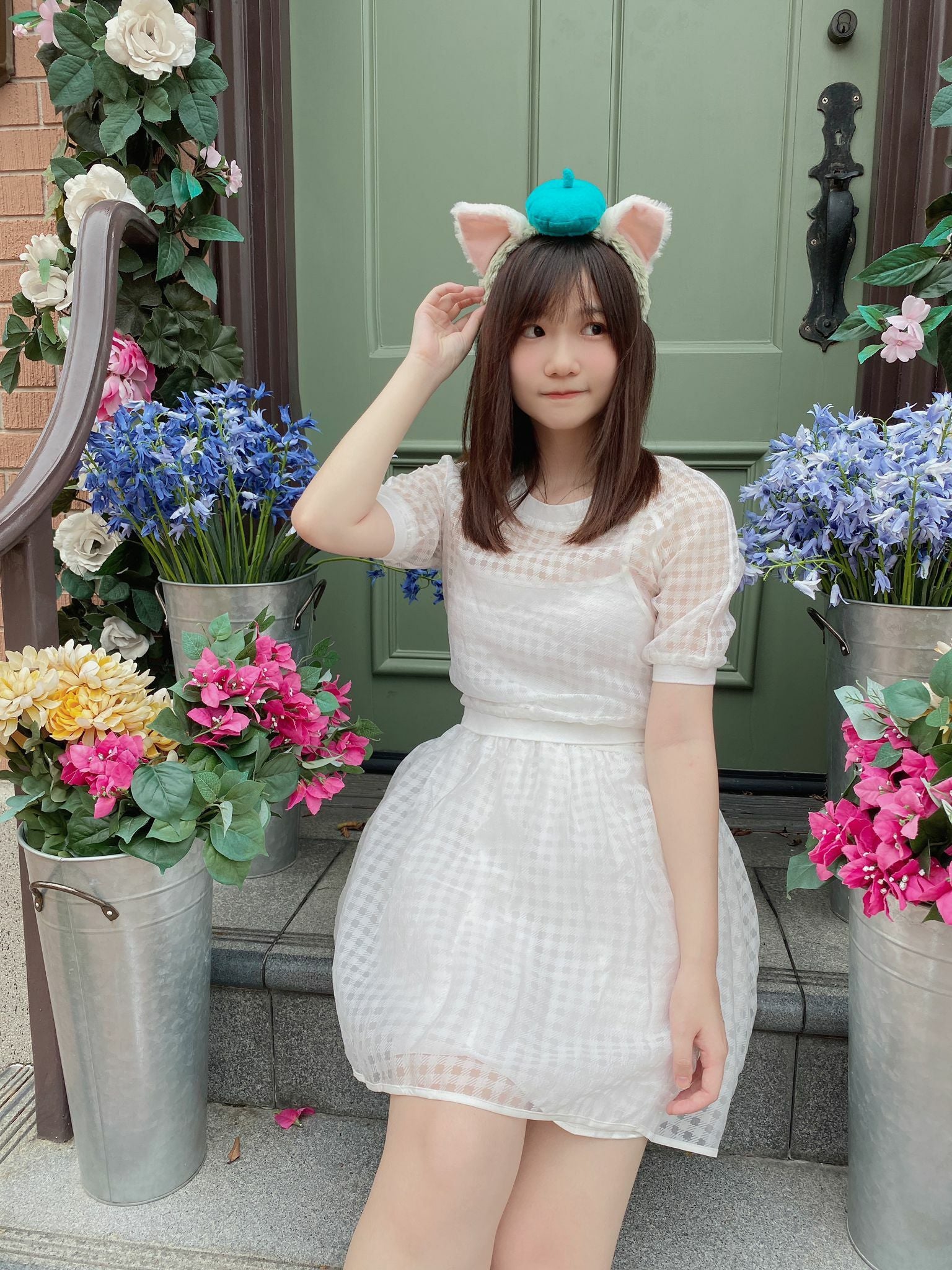 透視格仔兩件套