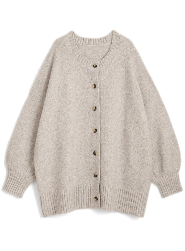 幼腰帶針織開衫