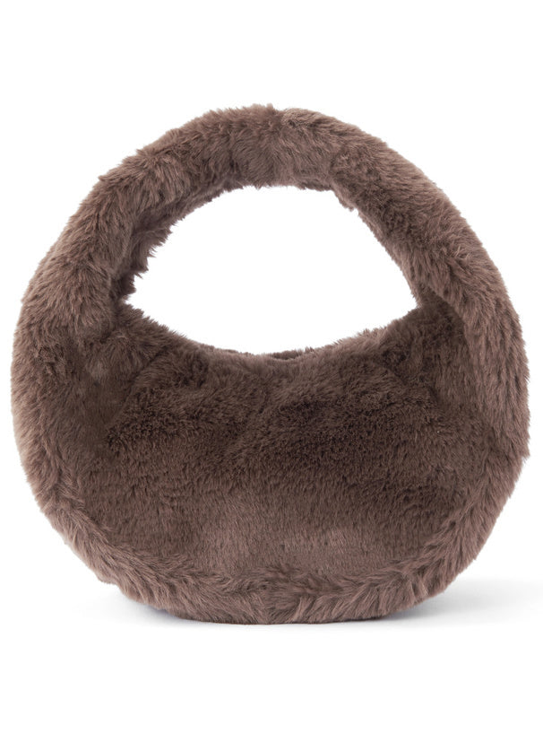 毛毛圓形迷你袋