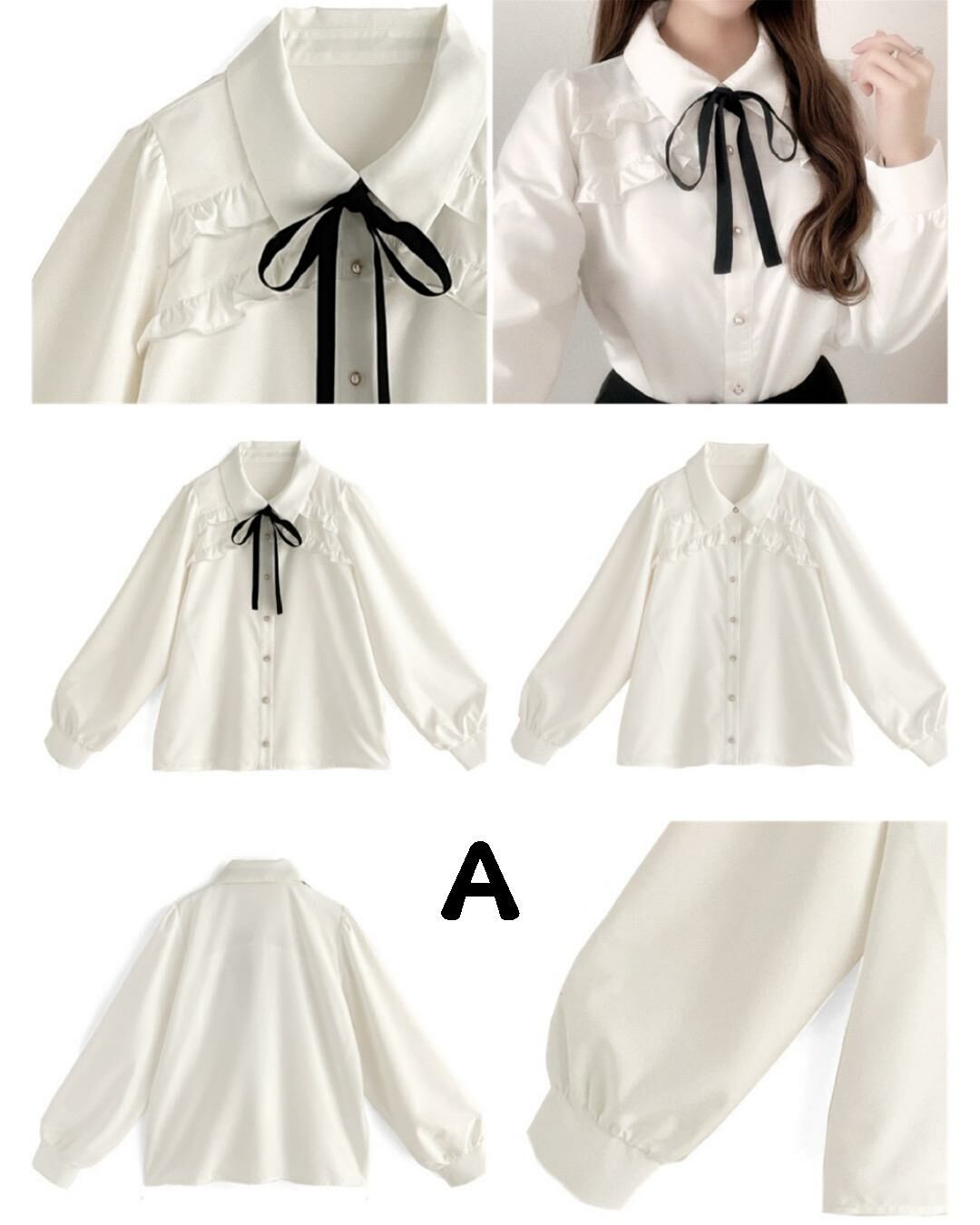 超可愛蝴蝶結襯衫系列