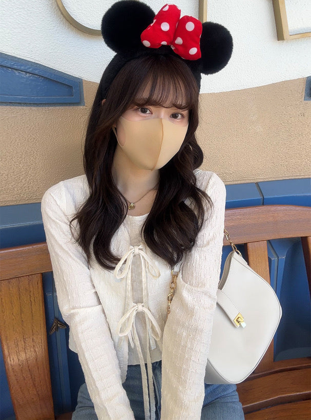 四色入｜蝴蝶結開衫x吊帶