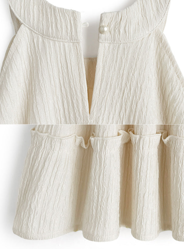 分層上衣+寬褲套裝