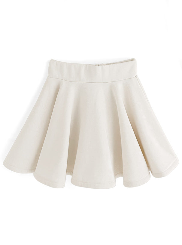 短款連帽衫 x 喇叭短裙set