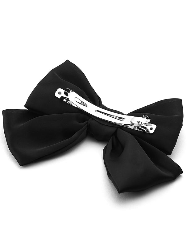 黑色蝴蝶結頭飾