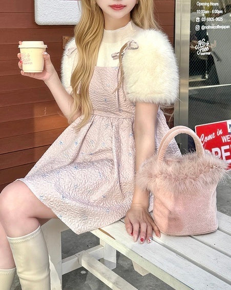 春日碎花小短裙