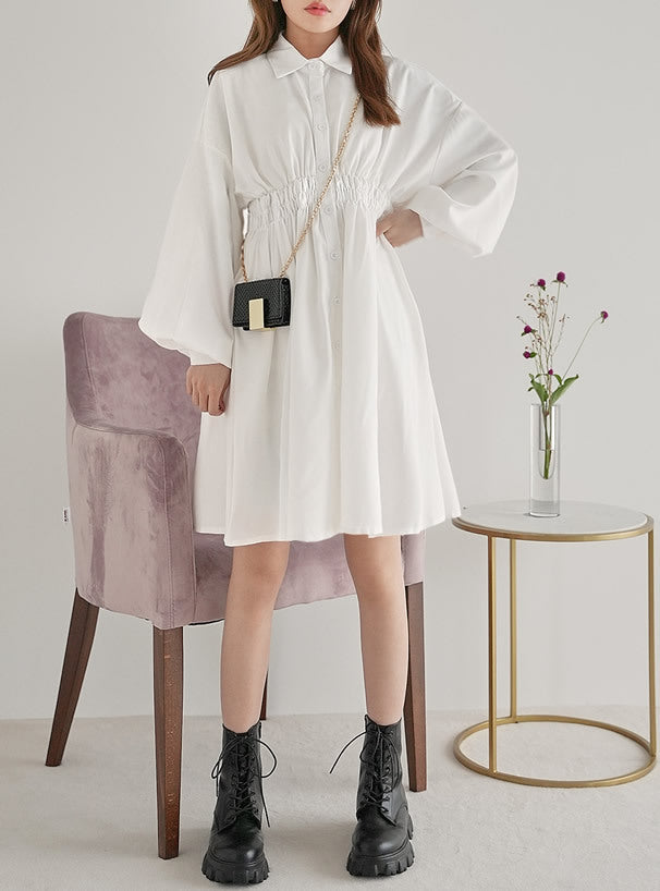 長袖娃娃連身裙