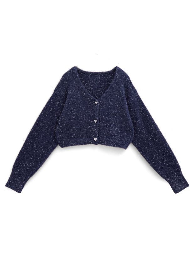 四色入｜心心鈕扣外套