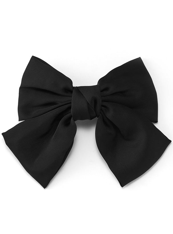 黑色蝴蝶結頭飾