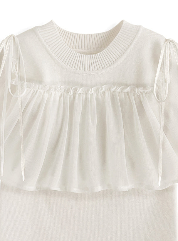 2way開肩領針織衫