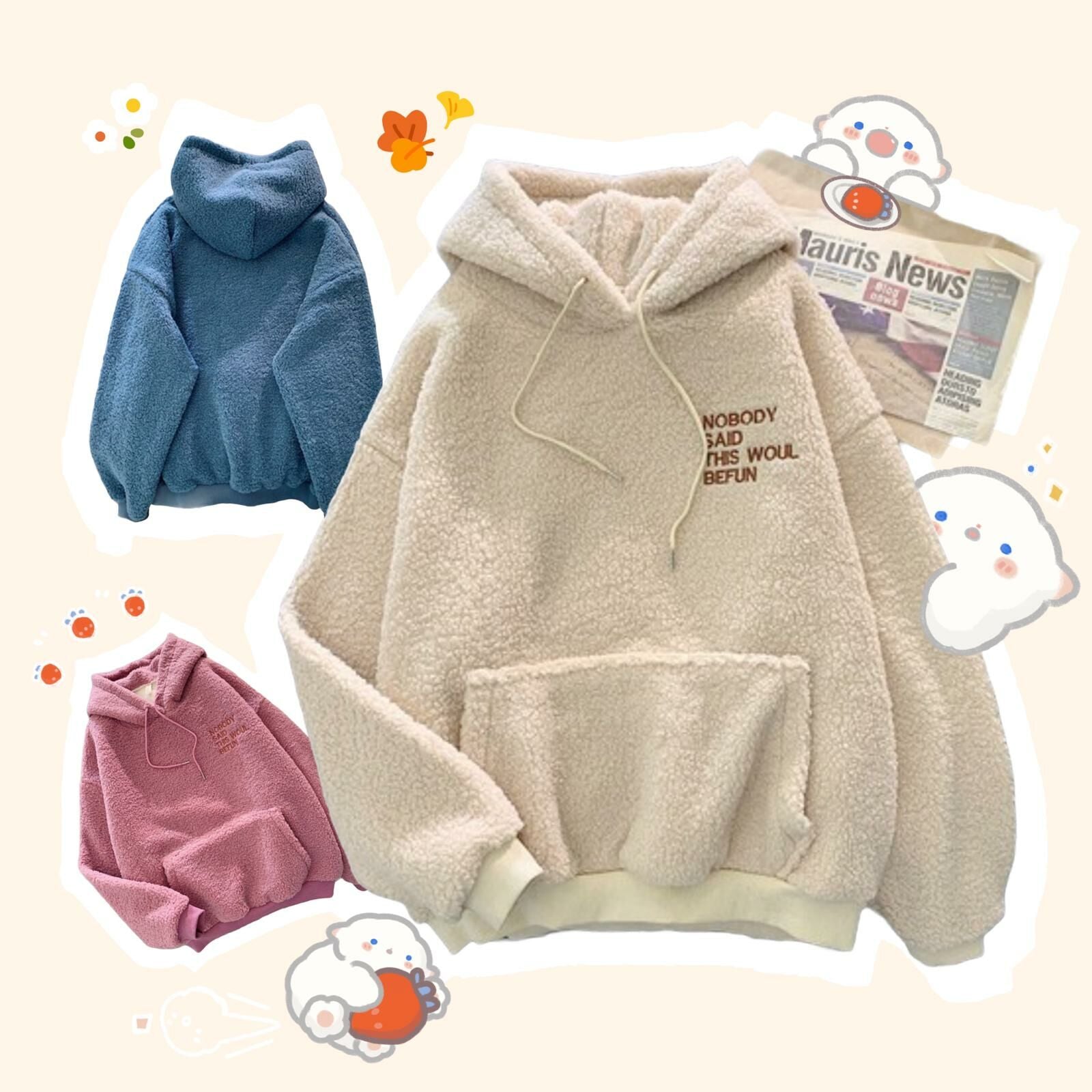 啤啤熊保暖衞衣